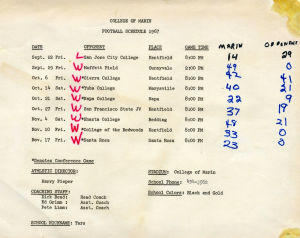 Football Schedule